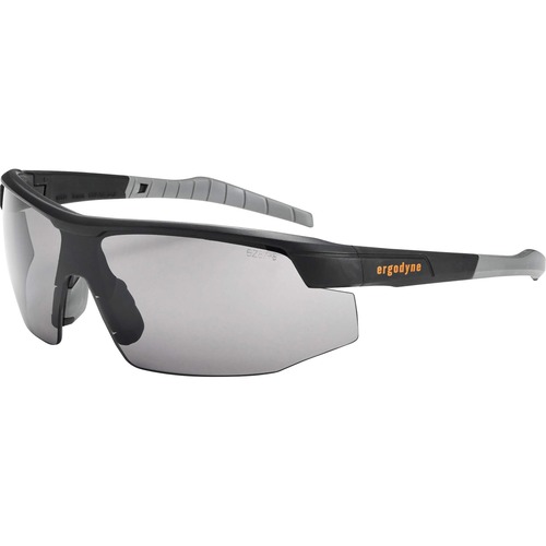 Skullerz SKOLL Smoke Lens Matte Safety Glasses - Recommended for: Construction, Carpentry, Woodworking, Landscaping, Boating, Skiing, Fishing, Hunting, Shooting, Sport - Eye Protection - Matte Black - Smoke Lens - Anti-fog, Anti-scratch, UV Resistant, Imp