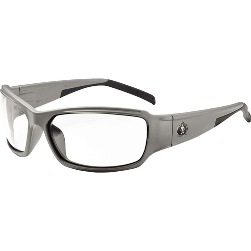 Picture of Skullerz THOR Anti-Fog Clear Lens Matte Gray Safety Glasses