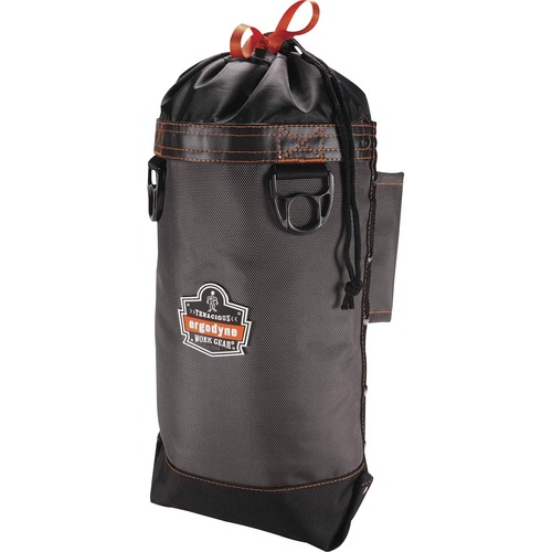 Arsenal 5928 Carrying Case (Pouch) Tools - Gray - Drop Resistant, Damage Resistant - 420D Nylon - 1680D Ballistic Polyester Exterior Material - Belt Loop, D-ring, Cinch Strap - 13" Height x 5" Width x 10" Depth - 1 Each