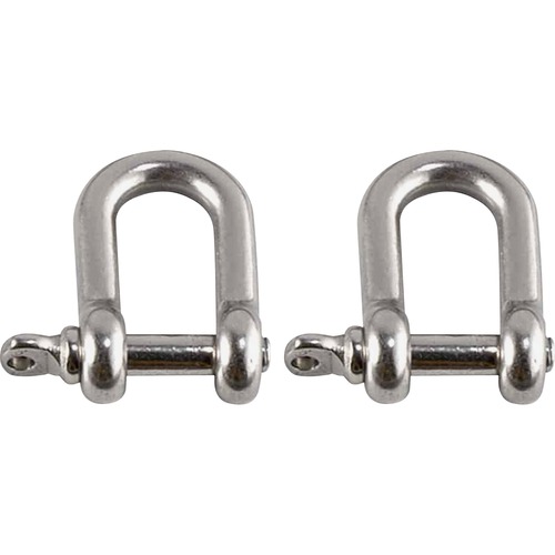 Squids 3790 Tool Shackle (2-Pack) - 4.3" Width x 0.6" Height x 5.8" Length - 2 Pack - Stainless - Stainless Steel