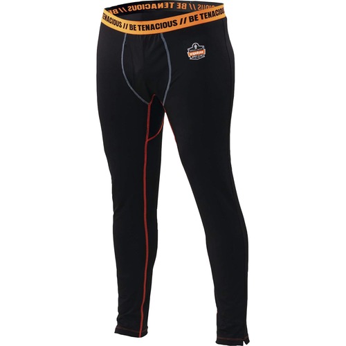 Ergodyne 6480 Base Layer Thermal Bottoms - Medium (M) Size - Black