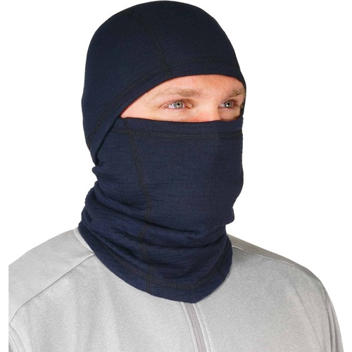 Ergodyne 6847 Flame-resistant Balaclava Face Mask - NFPA 70E / NFPA 2112 - Navy