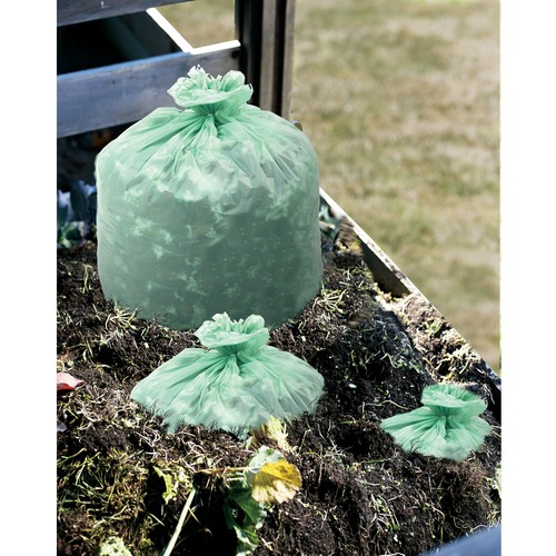 SKILCRAFT® ASTM 6400 Bags - 48" - Green - Waste Disposal, Commercial - 30 / Box