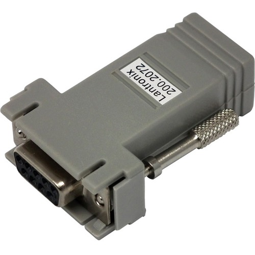 Lantronix Accessory, RJ45 to DB9F DTE Adapter, SLC, EDSxPR, EDSxPS, Connection To DB9M DCE - RJ-45 Network - 9-pin DB-9 Serial Female