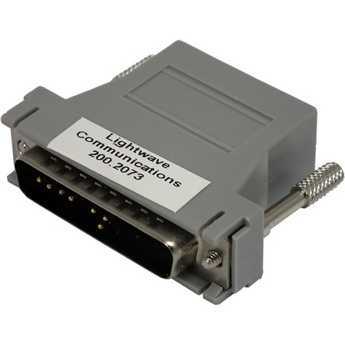 Lantronix RJ-45/Serial Data Transfer Cable - RJ-45 Network - 25-pin DB-25 Serial Male