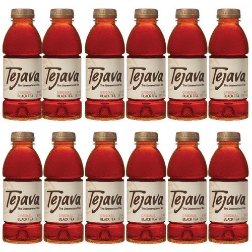 Tejava Original Black Tea Bottle - 12 / Carton