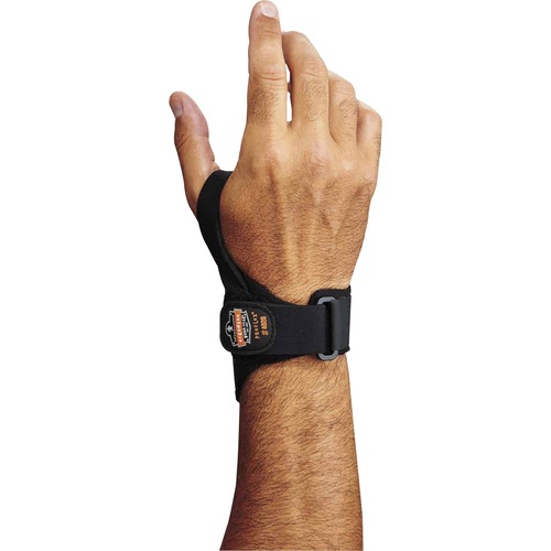 Ergodyne ProFlex 4020 Wrist Support - Black - Neoprene - 1 Each