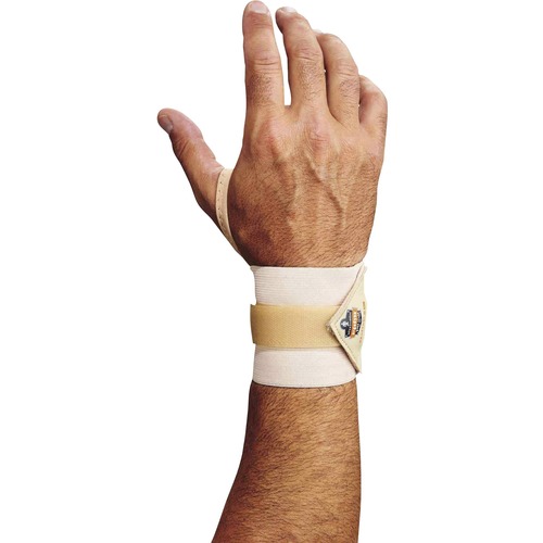 Ergodyne ProFlex 420 Wrist Wrap - Brown - Elastic, Woven - 6 / Carton