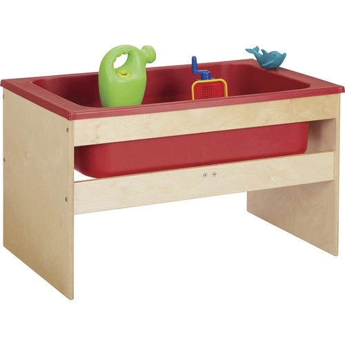 young Time Sensory Play Table - Rectangle Top - 36.50" Table Top Width x 22.50" Table Top Depth - 21.50" Height - Assembly Required - Laminate Top Material - 1 Each