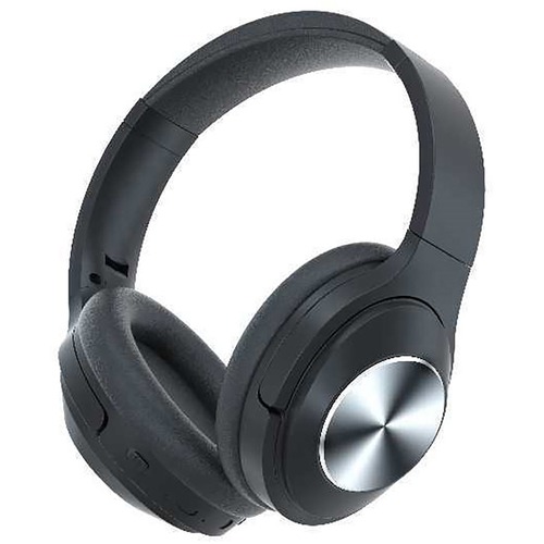 Compucessory Noise-cancelling Wireless Headset - Stereo - Wireless - 32.8 ft - Binaural - Noise Canceling - Black