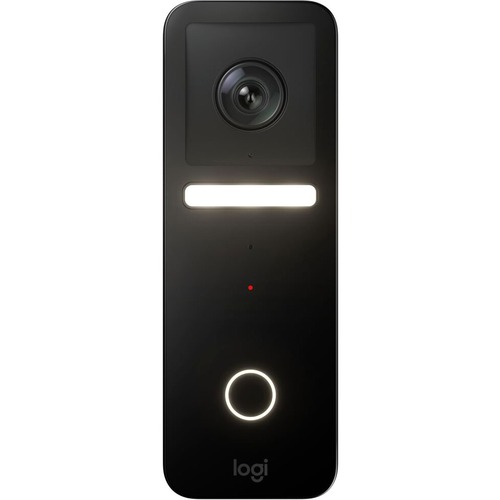 Logitech Circle View Doorbell - Wireless - Wireless LAN - Black