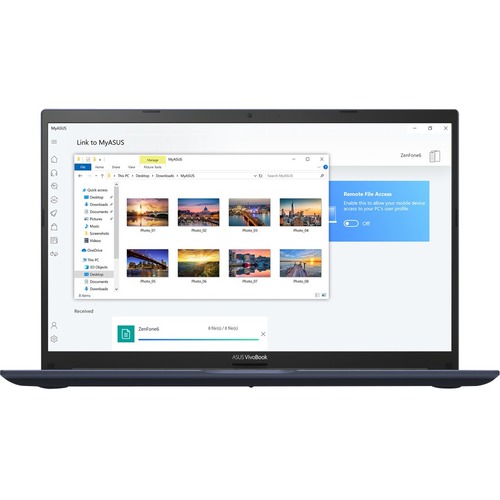 Asus VivoBook 15 F513 F513EA-OS36 15.6" Notebook - Full HD - Intel Core i3 11th Gen i3-1115G4 - 8 GB - 256 GB SSD - Bespoke Black - Intel Chip - 1920 x 1080 - Windows 10 Home in S mode - Intel UHD Graphics - In-plane Switching (IPS) Technology, NanoEdge -