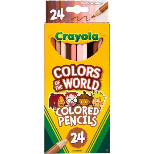 Prang Large Triangular Colored Pencils, 12 color set - DIX25120, Dixon  Ticonderoga Company