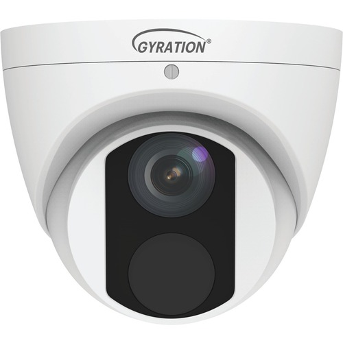Gyration CYBERVIEW 810T 8 Megapixel Indoor/Outdoor HD Network Camera - Color - Turret - 98.43 ft Infrared Night Vision - H.264, H.265, Ultra 265, MJPEG - 3840 x 2160 - 2.80 mm Fixed Lens - CMOS - IP67 - Weather Resistant, Water Proof