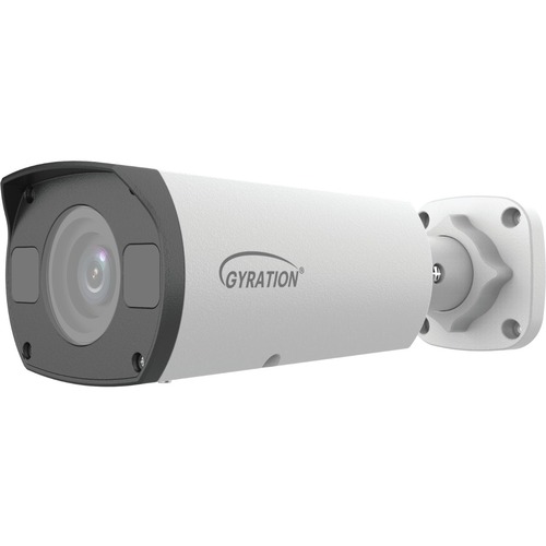 Gyration CYBERVIEW 411B-TAA 4 Megapixel Indoor/Outdoor HD Network Camera - Color - Bullet - TAA Compliant - 164.04 ft Infrared Night Vision - H.264, H.265, Ultra 265, MJPEG - 2688 x 1520 - 2.70 mm- 13.50 mm Varifocal Lens - 5x Optical - CMOS - IP67 - Weat