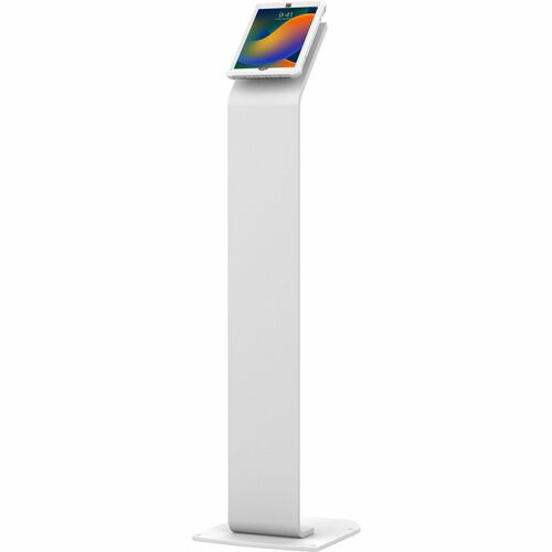 CTA Digital Premium Floor Stand with Removeable Magnetic Protective Case for 10.2" iPads (White) - Up to 11" Screen Support - 50" (1270 mm) Height x 16" (406.40 mm) Width x 13.50" (342.90 mm) Depth - Floor Stand - Steel - White