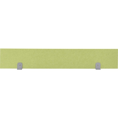 Safco EVEN Workstation Acoustic Panel - 1.3" Width x 48" Height x 10.8" Depth - Polyester Fiber - Lime - 1 Each