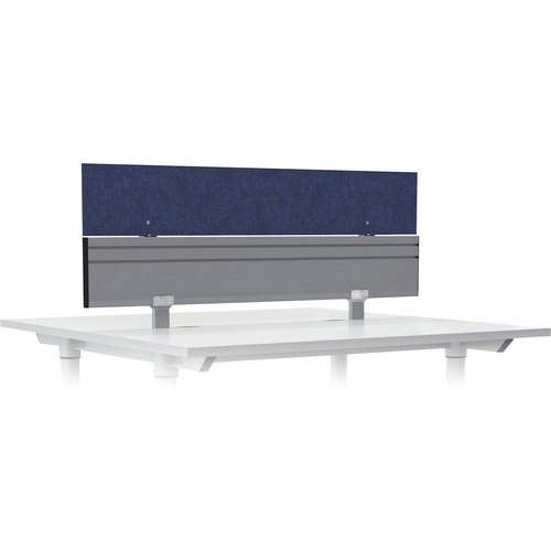 Safco EVEN Workstation Acoustic Panel - 1.3" Width x 48" Height x 10.8" Depth - Polyester Fiber - Navy - 1 Each
