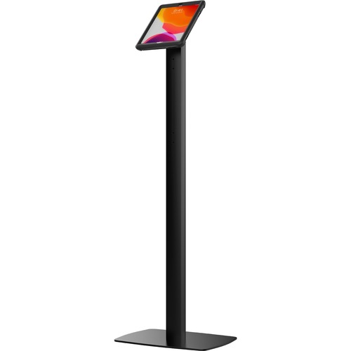 CTA Digital Thin Profile Tablet PC Stand - Up to 11" Screen Support - 45" (1143 mm) Height x 16" (406.40 mm) Width x 12" (304.80 mm) Depth - Floor Stand - Powder Coated - Steel - Black