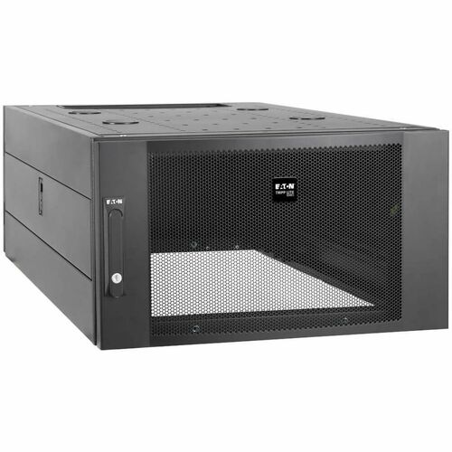 Tripp Lite Rack Enclosure Server Cabinet 6U Top Hat 42in Deep Doors & Sides - For Networking, Switch, Patch Panel, PDU, Router, Server, UPS - 6U Rack Height x 19" Rack Width x 27.76" Rack Depth - Rack-mountable - Black - 0 oz Dynamic/Rolling Weight Capaci