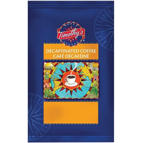 Timothy's Coffee Ground - Columbian, Arabica - 2.5 oz - 24 / Box