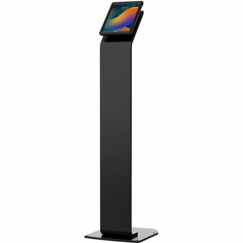 CTA Digital Premium Floor Stand with Removeable Magnetic Protective Case for 10.2" iPads (Black) - Up to 11" Screen Support - 50" (1270 mm) Height x 16" (406.40 mm) Width x 13.50" (342.90 mm) Depth - Floor Stand - Steel - Black