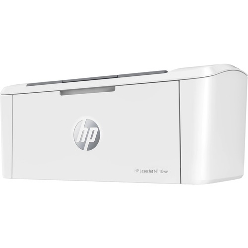 HP LaserJet M110we Desktop Wireless Laser Printer - Monochrome - 21 ppm Mono - 600 x 600 dpi Print - 150 Sheets Input - Wireless LAN - HP Smart App, Apple AirPrint, Mopria, Wi-Fi Direct - 8000 Pages Duty Cycle - Plain Paper Print - USB
