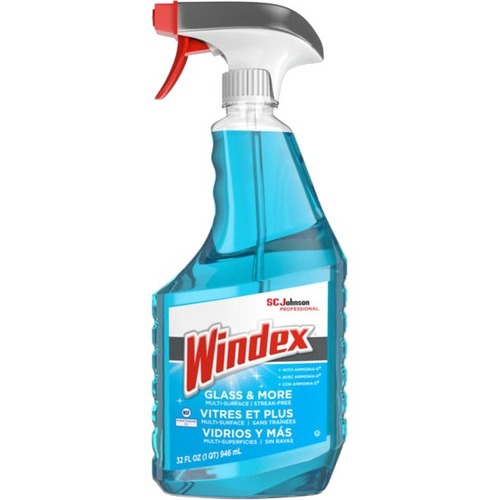 Windex® Glass & More Multi-Surface, Streak-Free Cleaner - 32 fl oz (1 quart) - Trigger Bottle - 1 Each = SJN322338