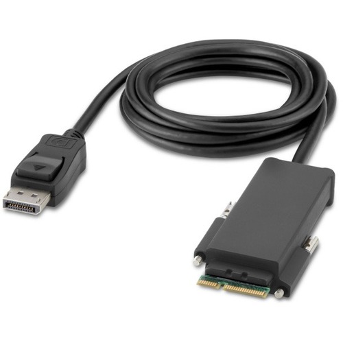 Belkin Modular DP Single Head Console Cable 3 Feet - 3 ft KVM Cable for Audio/Video Device, KVM Switch, KVM Console, Monitor, Remote Control - First End: DisplayPort Digital Audio/Video, Modular