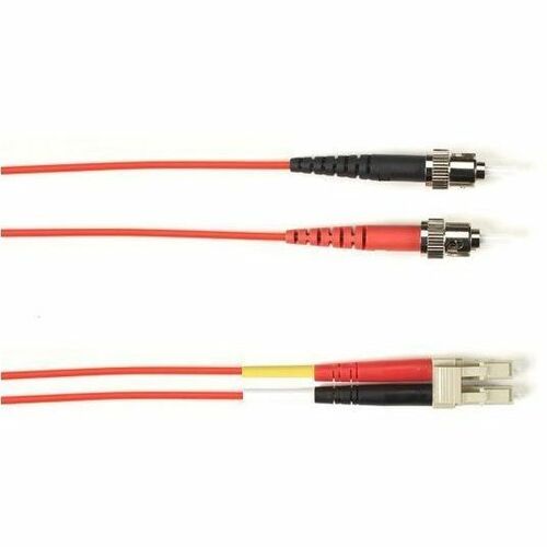 Black Box Colored Fiber OM4 50/125 Multimode Fiber Optic Patch Cable - OFNP Plenum