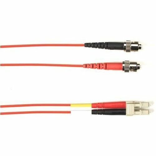 Black Box Colored Fiber OM4 50/125 Multimode Fiber Optic Patch Cable - OFNP Plenum