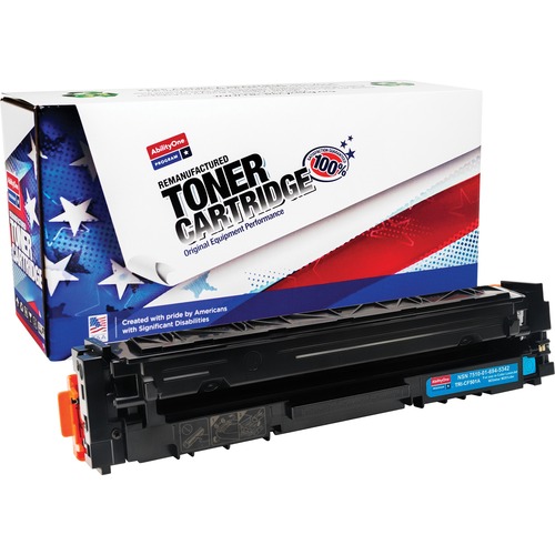 SKILCRAFT® Remanufactured Laser Toner Cartridge 202A, 202X - Cyan - 1 Each - 1300