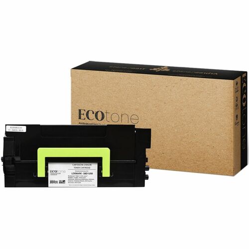 Ecotone 58D1U00 Remanufactured Laser Toner Cartridge 58D1U00 - Black - 1 Each - 55000 Pages