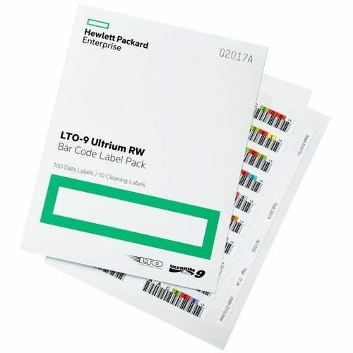 HP - Hewlett Packard LTO-9 Ultrium RW Bar Code Label Pack