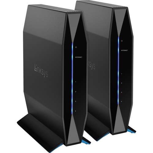 Linksys E8450 Wi-Fi 6 IEEE 802.11ax Ethernet Wireless Router - Dual Band - 2.40 GHz ISM Band - 5 GHz UNII Band - 4 x Antenna(4 x Internal) - 409.60 MB/s Wireless Speed - 4 x Network Port - 1 x Broadband Port - USB - Gigabit Ethernet - Desktop