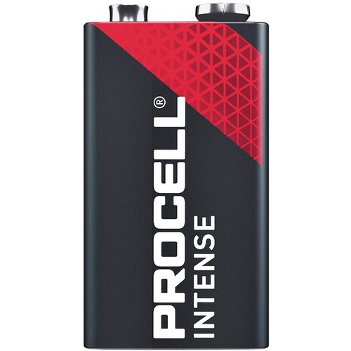 Procell PROCELL Battery - For Smoke Alarm, Clock, Walkie-talkie, Gas Detector - 9V - 628 mAh - 9 V DC - 12 Pack = DURPX1604