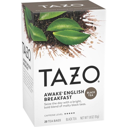 Tazo Awake English Breakfast Black Tea Bag - 24 Teabag - 1 / Box