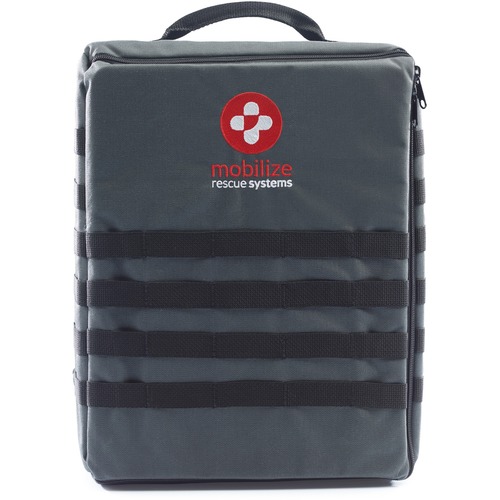 ZOLL MRS Medical Supplies Backpack - Nylon Case - 1 Each - Gray