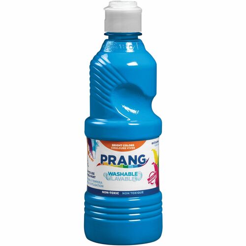 Prang Washable Tempera Paint - 16 fl oz - 1 Each - Turquoise Blue