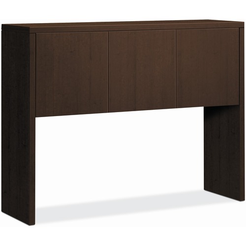 HON 10500 H105323 Hutch - 37.1" Height x 48" Width x 14.6" Depth - 3 Door(s) - Flat Edge - Finish: Mocha