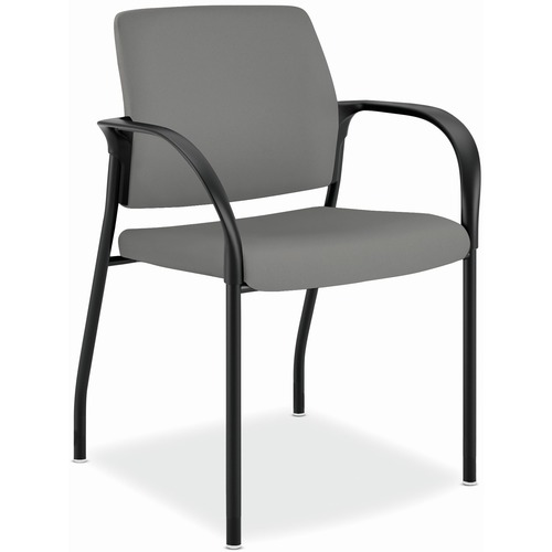 HON Ignition Chair - Frost Fabric Back - Black Steel Frame - Frost - Armrest