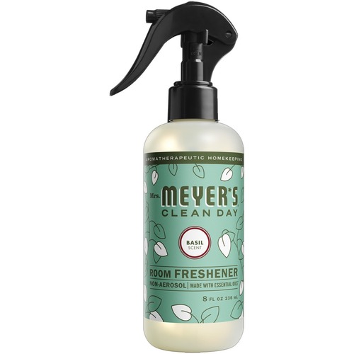 Mrs. Meyer's Room Spray - Basil - Spray - 236 mL - Basil - Recyclable, Phthalate-free, Paraben-free