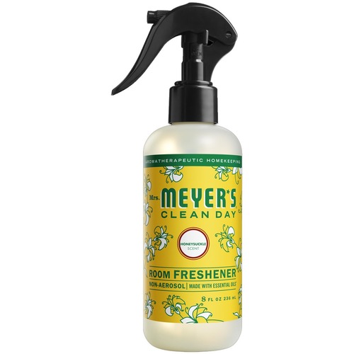 Mrs. Meyer's Honeysuckle Room Freshener - Spray - 236 mL - Honeysuckle - Recyclable, Phthalate-free, Paraben-free