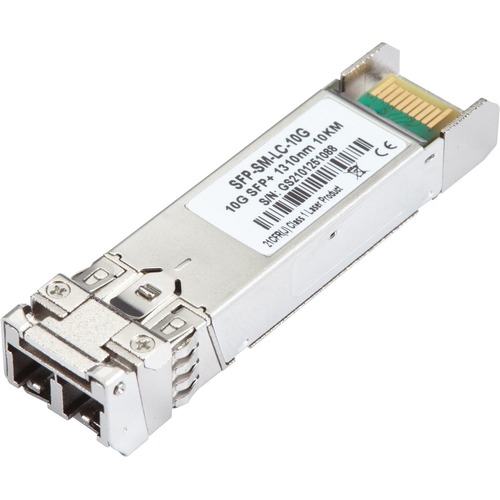 Black Box SFP Module - For Data Networking, Optical Network - 1 x LC 10GBase-X Network - Optical Fiber - Single-mode - 10 Gigabit Ethernet - 10GBase-X