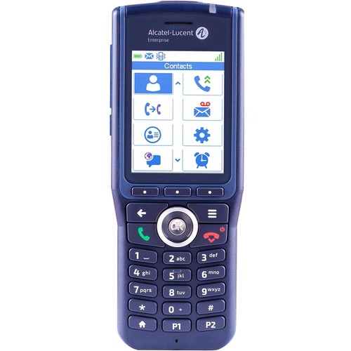 Alcatel-Lucent 8244 DECT Handset - Cordless - DECT, Bluetooth - 2.4" Screen Size - Blue