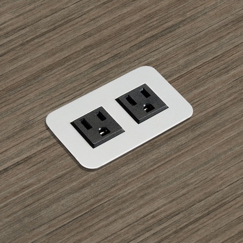 Offices To Go® Cove Mini Power Modules - Silver