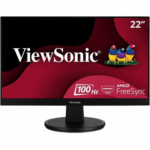 ViewSonic VA2247-MH 22 Inch Full HD 1080p Monitor with 100Hz, FreeSync, Ultra-Thin Bezel, Eye Care, HDMI, VGA Inputs for Home and Office - VA2247-MH - 1080p Monitor with Ultra-Thin Bezel, FreeSync, 100 Hz, Eye Care, HDMI, VGA - 250 cd/m² - 22?