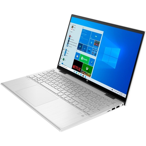 HP Pavilion x360 15-er0000 15-er0225od 15.6" Touchscreen Convertible 2 in 1 Notebook - HD - Intel Core i5 11th Gen i5-1135G7 - 8 GB - 256 GB SSD - Natural Silver - Intel Chip - 1366 x 768 - Windows 11 Home - Intel Iris Xe Graphics - Front Camera/Webcam - 
