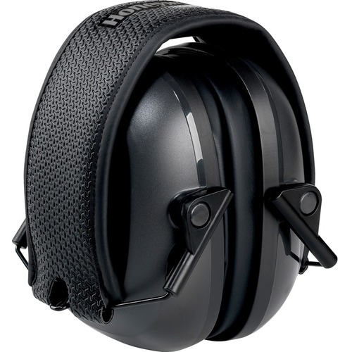 Howard Leight Passive Folding Earmuffs Black - Recommended for: Oil & Gas, Head - Headband, Noise Reduction, Lightweight, Oil Resistant, Comfortable, Foldable - Ear, Noise Protection - Memory Foam, Steel - Black
