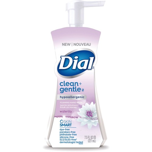 Dial Foaming Hand Wash - Water Lily Scent - 221 mL - Liquid Soap/Hand Sanitizers Stands - DIA2647621